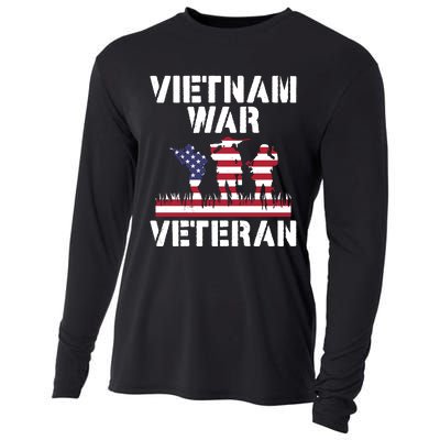 Vietnam War Veterans Appreciation Cooling Performance Long Sleeve Crew