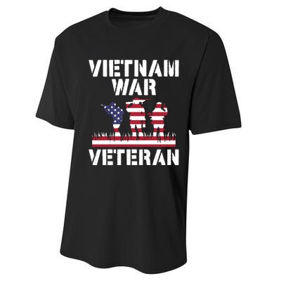 Vietnam War Veterans Appreciation Performance Sprint T-Shirt