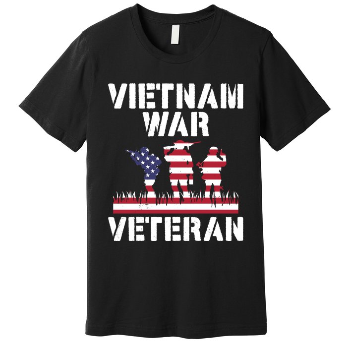 Vietnam War Veterans Appreciation Premium T-Shirt