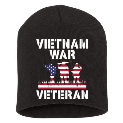 Vietnam War Veterans Appreciation Short Acrylic Beanie