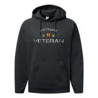 Vietnam War Veteran Performance Fleece Hoodie