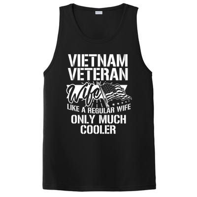 Vietnam War Veteran Wife Only Cooler Military Soldier Vet Gift PosiCharge Competitor Tank