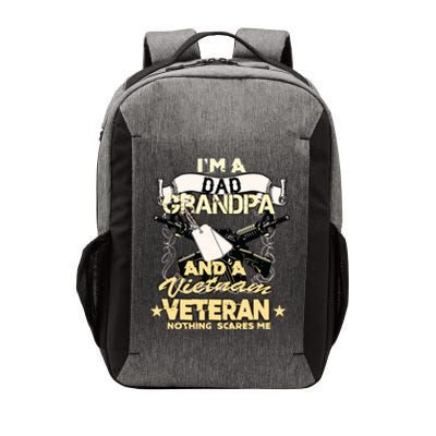 Vietnam War Veteran Us Retired Soldier Vector Backpack