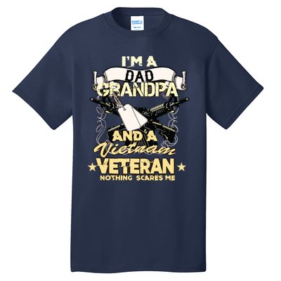 Vietnam War Veteran Us Retired Soldier Tall T-Shirt