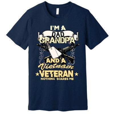 Vietnam War Veteran Us Retired Soldier Premium T-Shirt