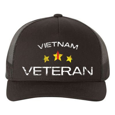 Vietnam War Veteran Us Retired Soldier Yupoong Adult 5-Panel Trucker Hat