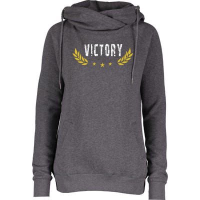 Victory | Winner Womens Funnel Neck Pullover Hood