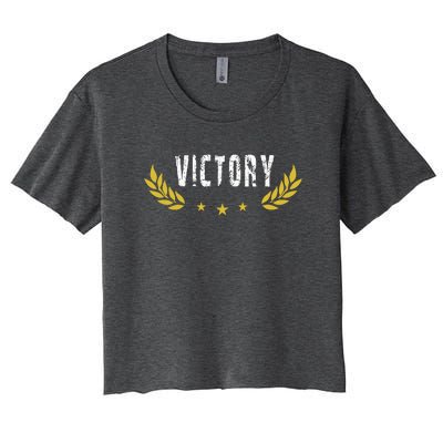 Victory | Winner Women's Crop Top Tee