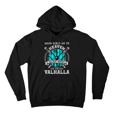 Valiant Women Valhalla Norse Viking Lagertha Shield Maiden Hoodie