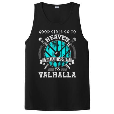 Valiant Women Valhalla Norse Viking Lagertha Shield Maiden PosiCharge Competitor Tank