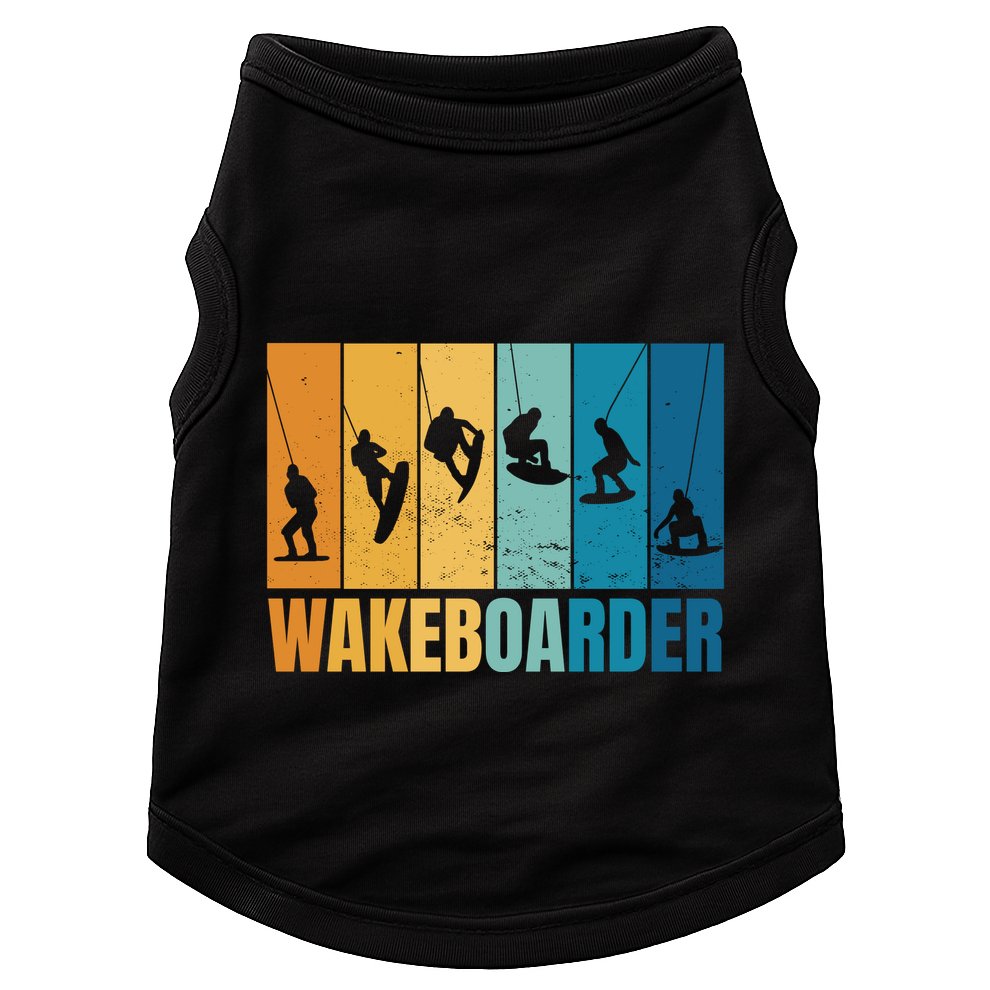 Vintage Wakeboarder Doggie Tank