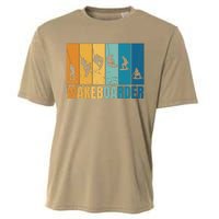 Vintage Wakeboarder Cooling Performance Crew T-Shirt