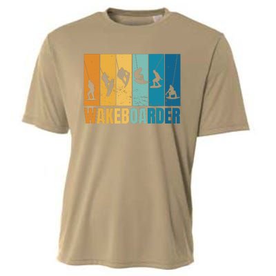 Vintage Wakeboarder Cooling Performance Crew T-Shirt