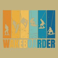 Vintage Wakeboarder Cooling Performance Crew T-Shirt