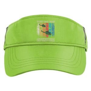 Vietnam War Veterans I Still Think Of Vietnam Memorial Day Funny Gift Adult Drive Performance Visor