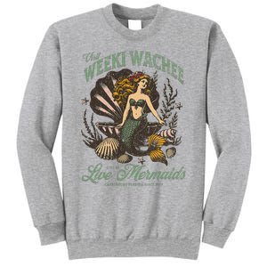 Visit Weeki Wachee City Of Mermaids Florida 1947 Tourist Sweatshirt