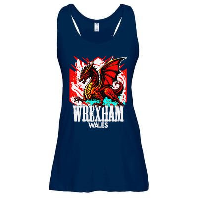 Vintage Wrexham Wales Gift Wrexham Wales Ladies Essential Flowy Tank