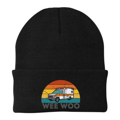 Vintage Wee Woo Ambulance Amr Funny Ems Emt Paramedic. Beanie