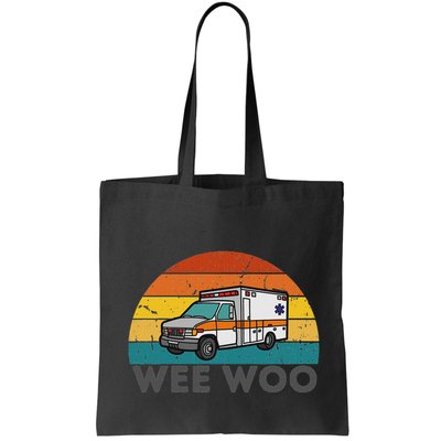 Vintage Wee Woo Ambulance Amr Funny Ems Emt Paramedic. Bag