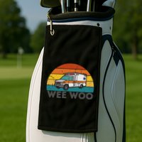 Vintage Wee Woo Ambulance Amr Funny Ems Emt Paramedic. Golf Towel
