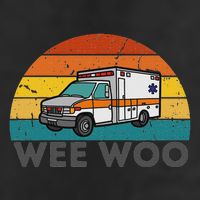 Vintage Wee Woo Ambulance Amr Funny Ems Emt Paramedic. Golf Towel