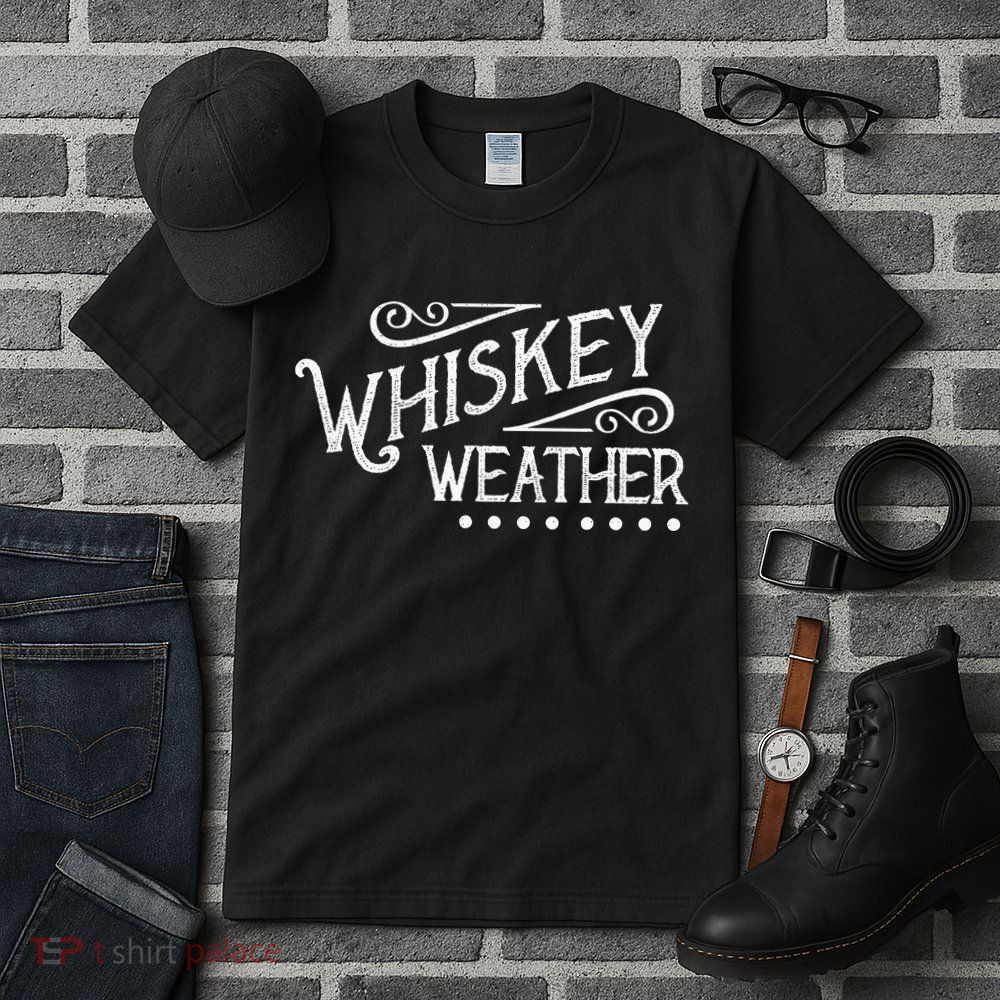 Vintage Whiskey Weather Bourbon Tall T-Shirt