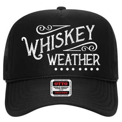 Vintage Whiskey Weather Bourbon Trucker Hat