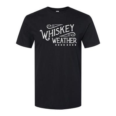 Vintage Whiskey Weather Bourbon Softstyle CVC T-Shirt