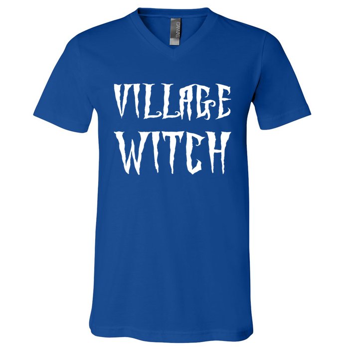 Village Witch Witchy Gift V-Neck T-Shirt