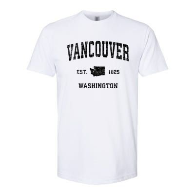 Vancouver Washington Wa Vintage Sports Softstyle CVC T-Shirt