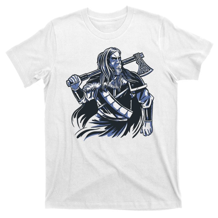 Viking Warrior With Axe T-Shirt