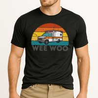 Vintage Wee Woo Ambulance Amr Funny Ems Emt Paramedic. Performance Shirt