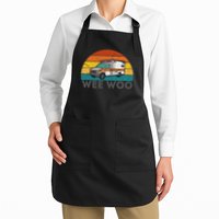 Vintage Wee Woo Ambulance Amr Funny Ems Emt Paramedic. Apron