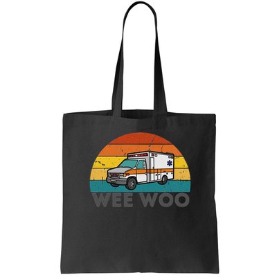 Vintage Wee Woo Ambulance Amr Funny Ems Emt Paramedic. Bag