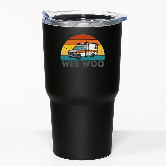 Vintage Wee Woo Ambulance Amr Funny Ems Emt Paramedic. Tumbler