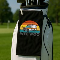 Vintage Wee Woo Ambulance Amr Funny Ems Emt Paramedic. Golf Towel