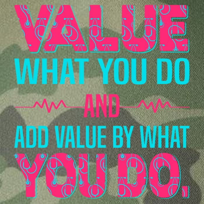 Value What You Do And Add Calue By What You Do Legacy Tie Dye Trucker Hat