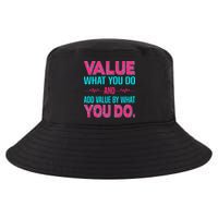 Value What You Do And Add Calue By What You Do Cool Comfort Performance Bucket Hat