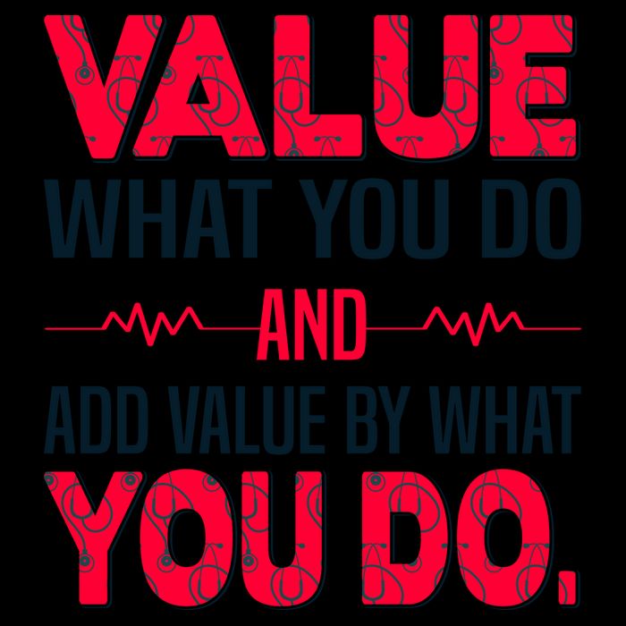 Value What You Do And Add Calue By What You Do 16oz Travel Tumbler