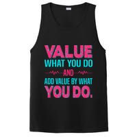 Value What You Do And Add Calue By What You Do PosiCharge Competitor Tank