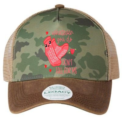 Valentine Whatever You Do DonT Fall For Me Rn Pct Cna Nurse Legacy Tie Dye Trucker Hat