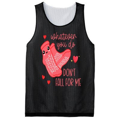 Valentine Whatever You Do DonT Fall For Me Rn Pct Cna Nurse Mesh Reversible Basketball Jersey Tank