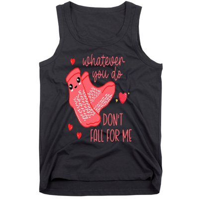 Valentine Whatever You Do DonT Fall For Me Rn Pct Cna Nurse Tank Top