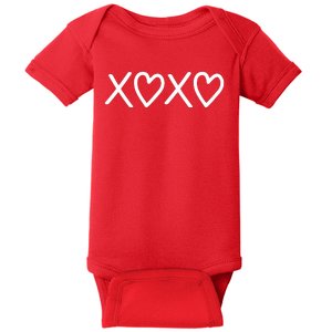 Valentine Xoxo Best Gift For Him For Her Baby Bodysuit