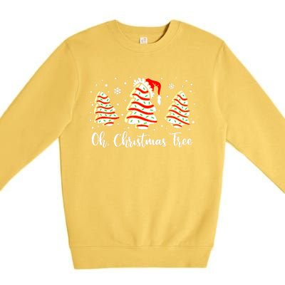 Vintage Xmas Look At Me Being All Festive And Shit Funny Chritsmas Gift Premium Crewneck Sweatshirt