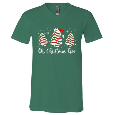 Vintage Xmas Look At Me Being All Festive And Shit Funny Chritsmas Gift V-Neck T-Shirt