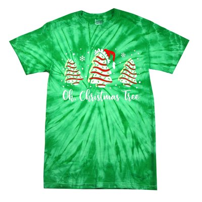 Vintage Xmas Look At Me Being All Festive And Shit Funny Chritsmas Gift Tie-Dye T-Shirt