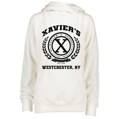 Vintage Xavier's School For Gifted Youngsters Gift Womens Funnel Neck Pullover Hood