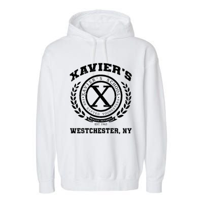 Vintage XavierS School For Gifted Youngsters Garment-Dyed Fleece Hoodie