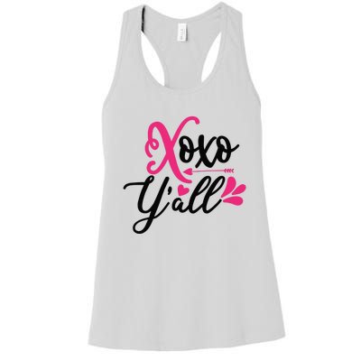 Valentine Xoxo Y All Women's Racerback Tank